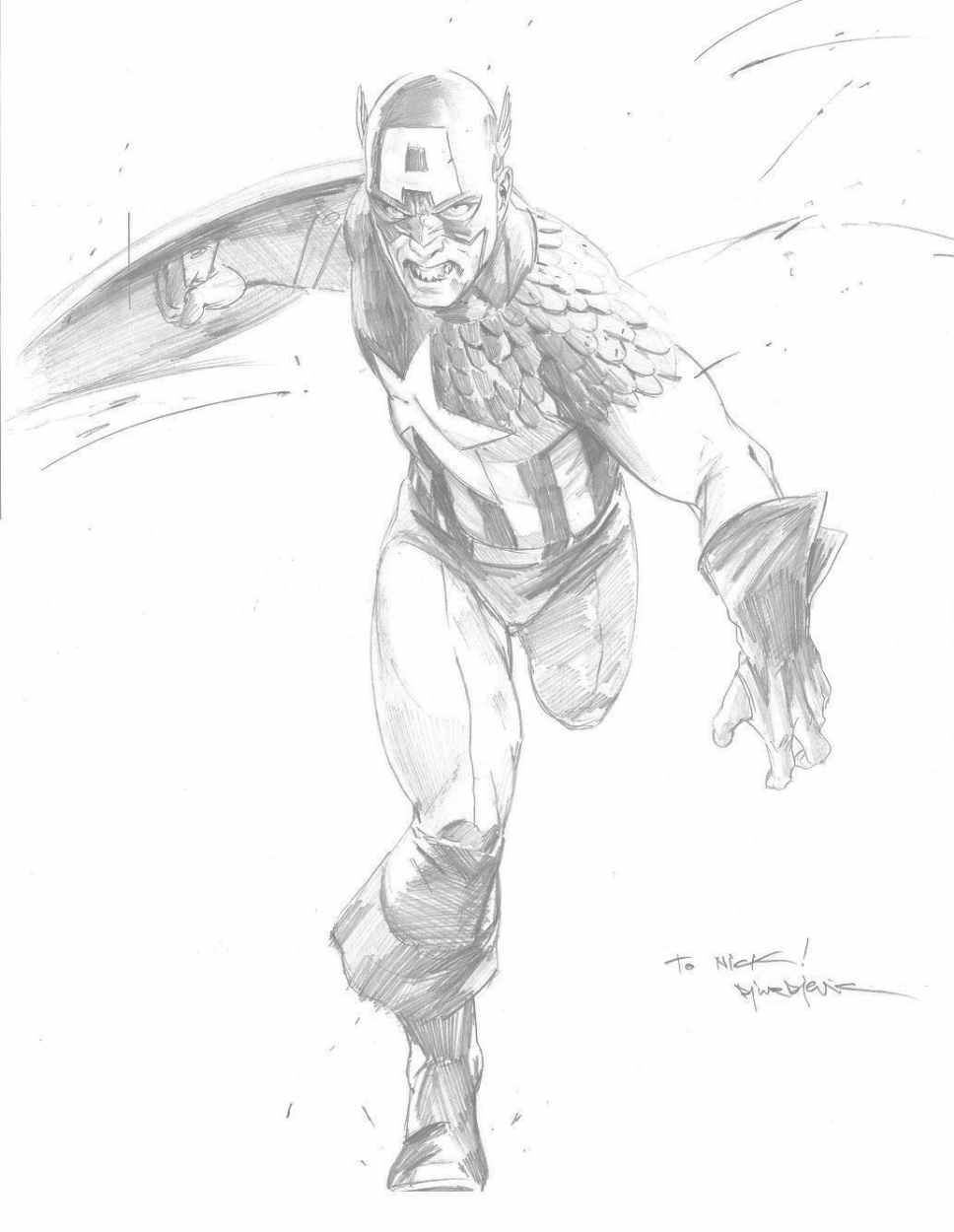 Captain America - Marko Djurdjevic Comic Art